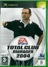 Covers Total Club Manager 2004 xbox