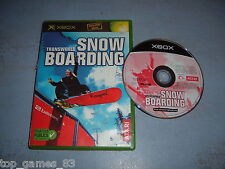 Covers TransWorld Snowboarding xbox
