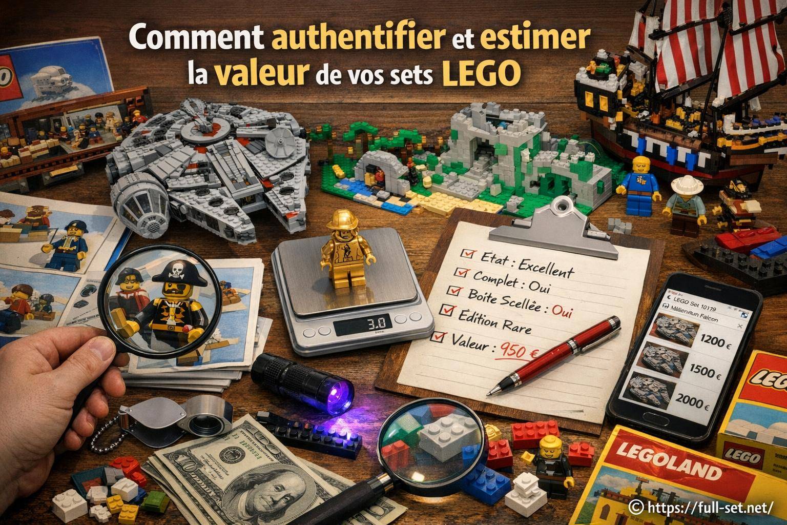 Comment authentifier et estimer la valeur de vos sets LEGO ?