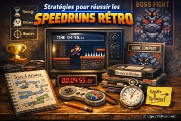 Stratégies efficaces pour réussir les speedruns rétro