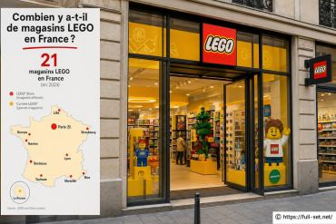 Combien y a-t-il de magasins LEGO en France ?