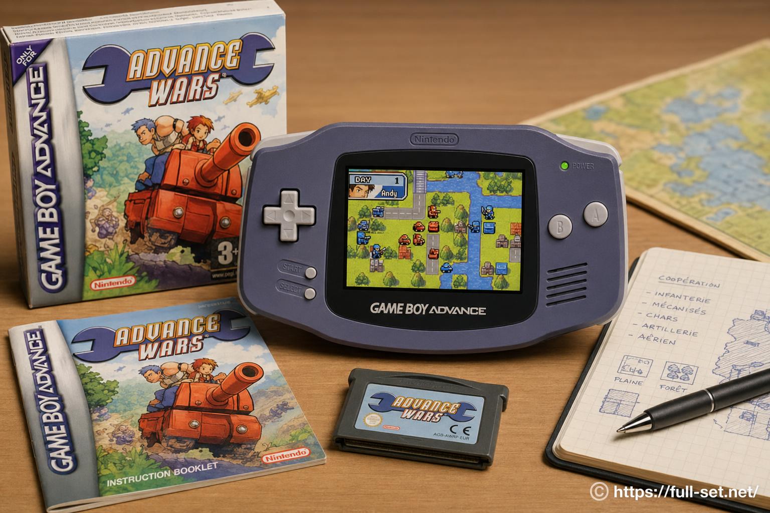 Advance Wars sur GBA : un tactical accessible et indémodable