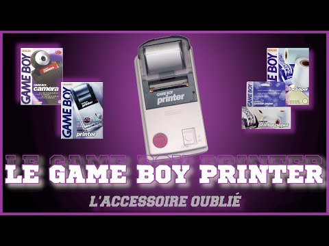 Aperçu vidéo de Game Boy Printer