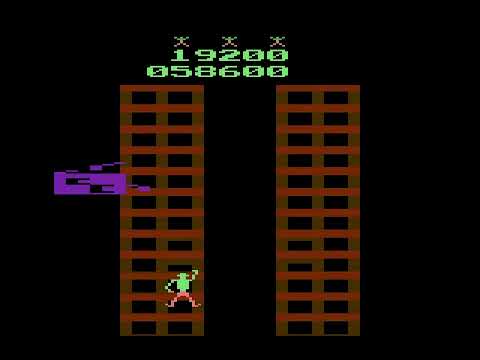 Screen de Crazy Climber sur Atari 2600