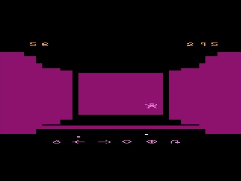 Scène de jeu de Crypts of Chaos sur Atari 2600