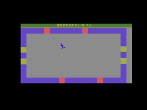 Screen de Deadly Discs sur Atari 2600