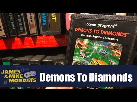 Screen de Demons to Diamonds sur Atari 2600