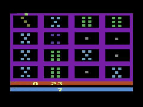 Screen de Dice Puzzle sur Atari 2600