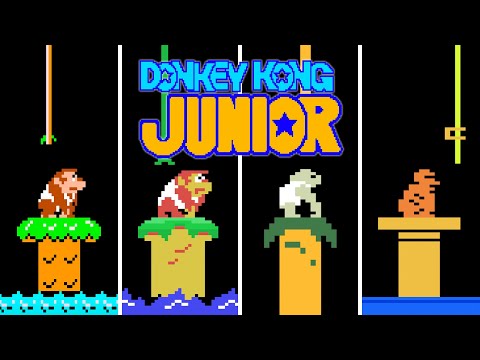 Screen de Donkey Kong Junior sur Atari 2600
