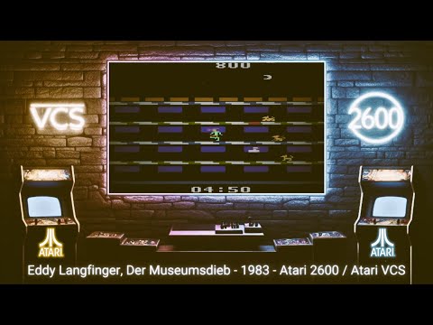 Screen de Eddy Langfinger, der Museumsdieb sur Atari 2600