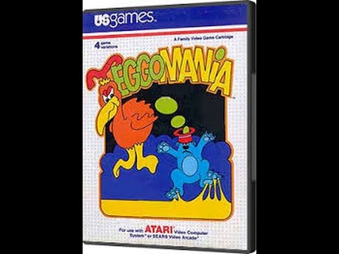 Screen de Eggomania sur Atari 2600
