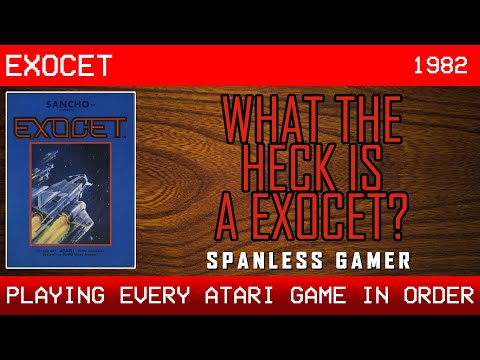 Screen de Exocet sur Atari 2600