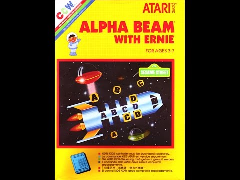 Alpha Beam with Ernie sur Atari 2600