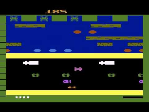 Screen de Frogger sur Atari 2600