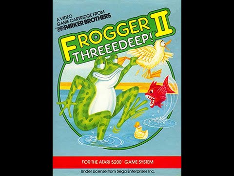 Capture de Frogger II: Threeedeep! sur Atari 2600