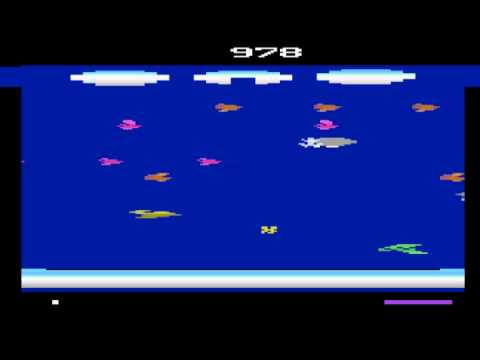Illustration vidéo de Frogger II: Threeedeep! sur Atari 2600