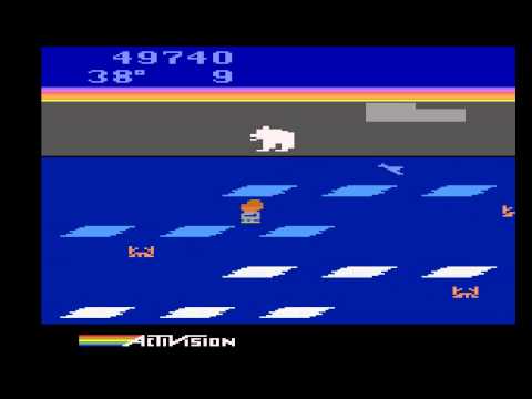 Capture de Frostbite sur Atari 2600