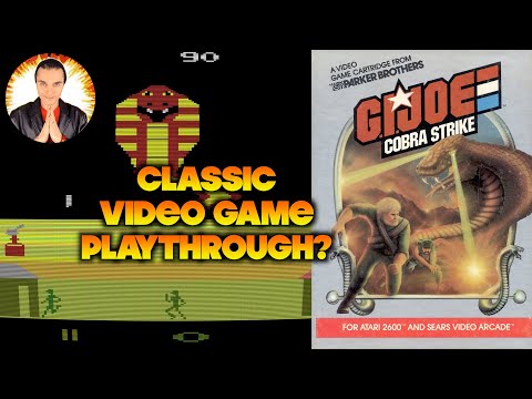 Scène de jeu de G.I. Joe: Cobra Strike sur Atari 2600