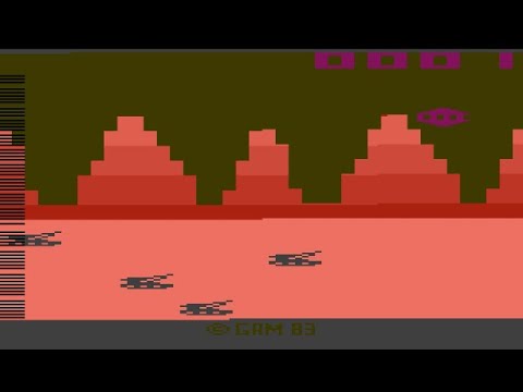 Screen de Gamma-Attack sur Atari 2600
