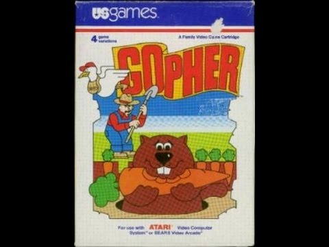Gopher sur Atari 2600