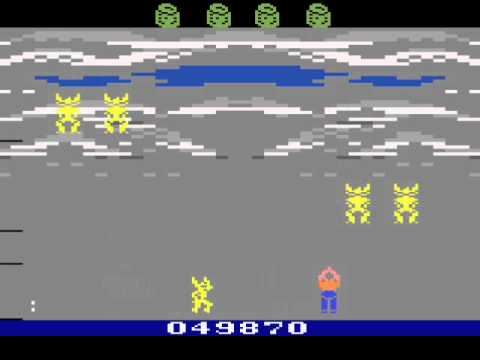 Scène de jeu de Gremlins sur Atari 2600