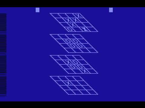 Screen de 3-D Tic-Tac-Toe sur Atari 2600