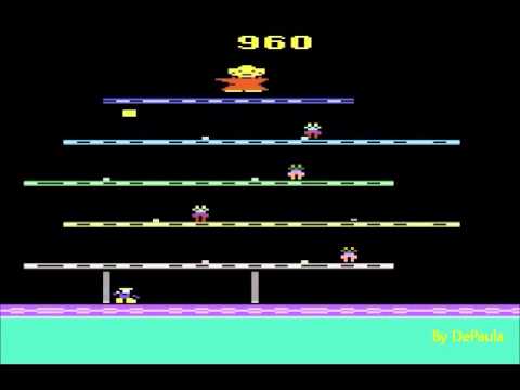 Scène de jeu de I Want My Mommy sur Atari 2600