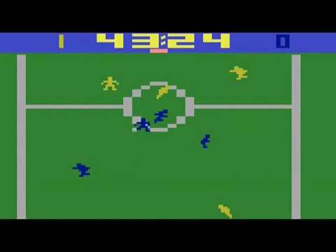 Screen de International Soccer sur Atari 2600