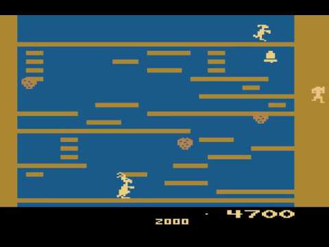 Screen de Kangaroo sur Atari 2600