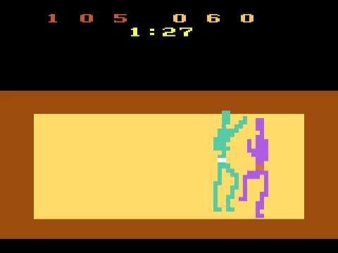 Screen de Karate sur Atari 2600