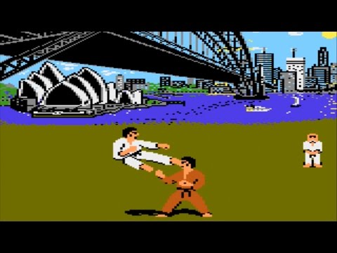 Karate sur Atari 2600