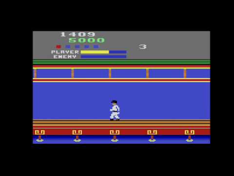 Screen de Kung-Fu Master sur Atari 2600