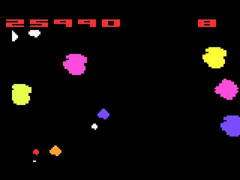 Photo de Asteroids sur Atari 2600