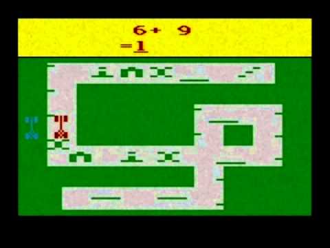 Screen de Math Gran Prix sur Atari 2600