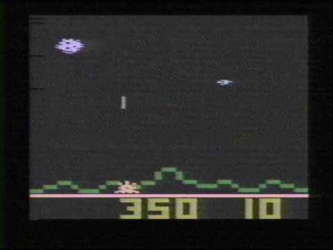 Screen de Astroblast sur Atari 2600