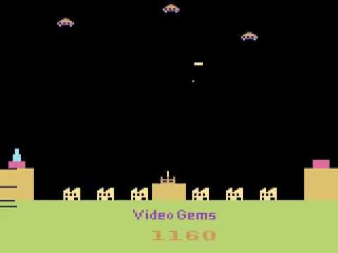 Screen de Missile Control sur Atari 2600