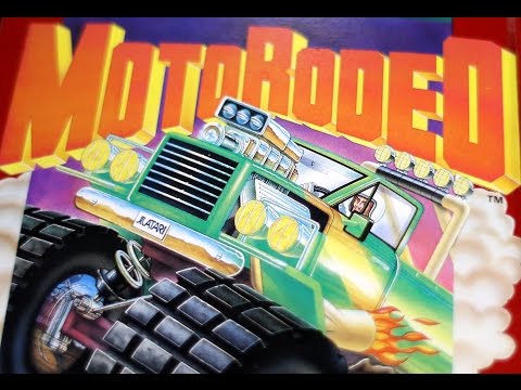 Screen de MotoRodeo sur Atari 2600