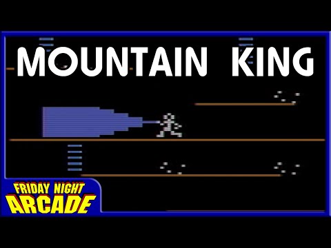 Screen de Mountain King sur Atari 2600