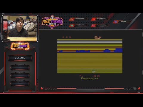 Scène de jeu de Off the Wall sur Atari 2600
