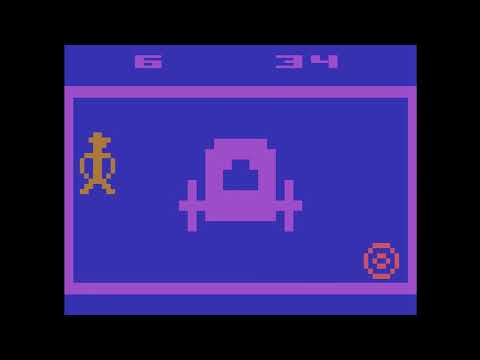 Screen de Outlaw sur Atari 2600