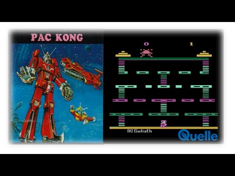 Pac-Kong sur Atari 2600