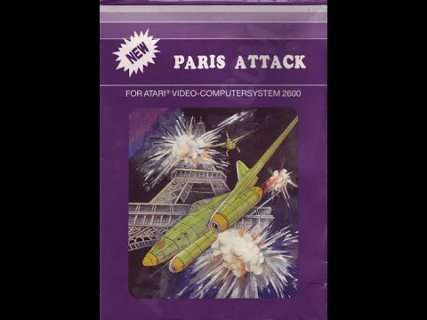 Screen de Paris Attack sur Atari 2600