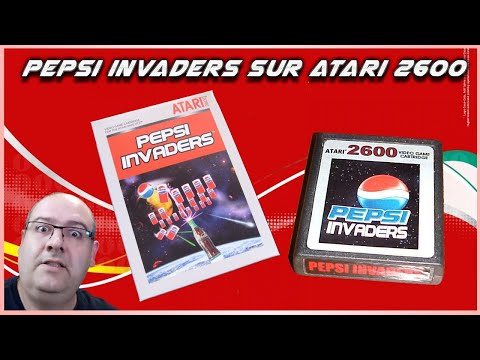 Capture de Pepsi Invaders sur Atari 2600
