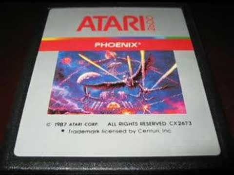 Screen de Phoenix sur Atari 2600