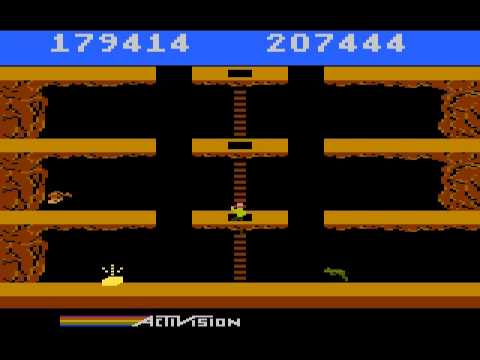 Screen de Pitfall II: Lost Caverns sur Atari 2600