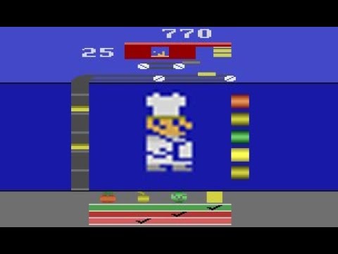 Screen de Pressure Cooker sur Atari 2600