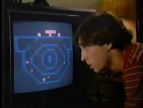 Scène de jeu de Reactor sur Atari 2600