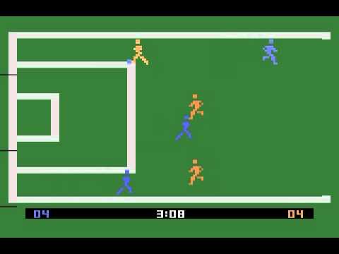 Screen de RealSports Soccer sur Atari 2600