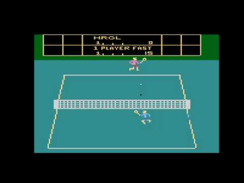 Photo de RealSports Tennis sur Atari 2600