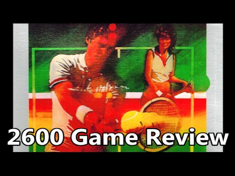Screen de RealSports Tennis sur Atari 2600